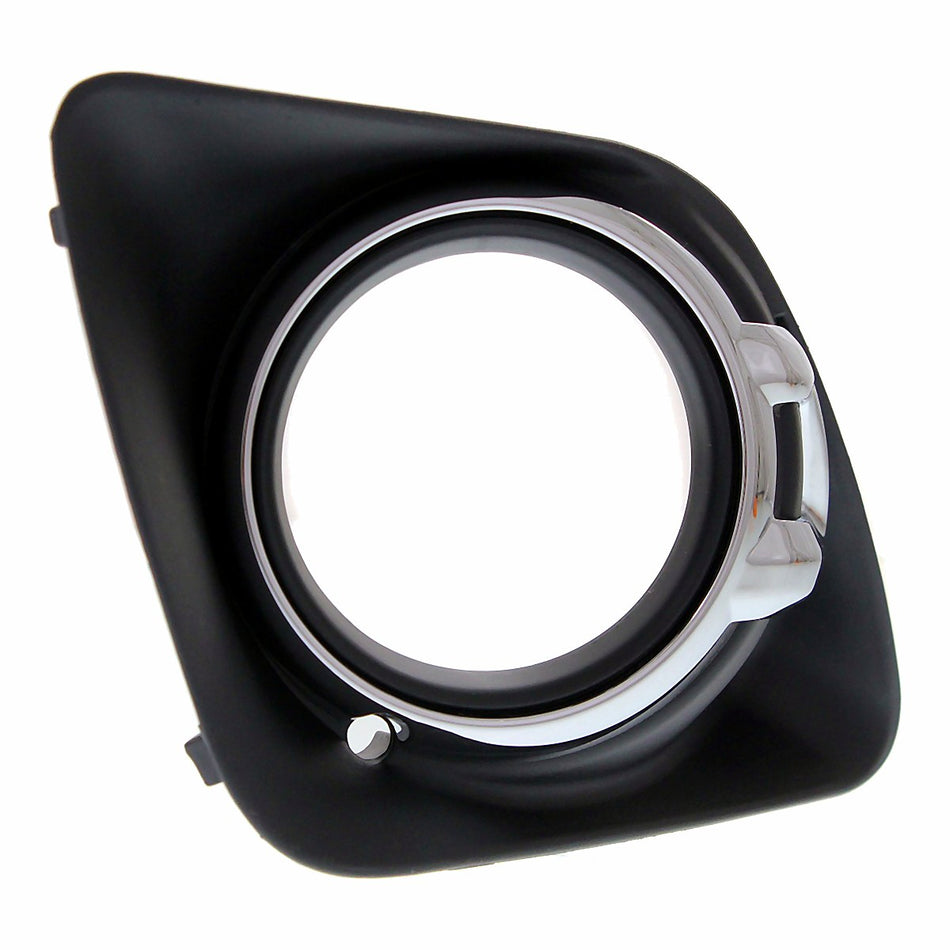 2011-2012 Mitsubishi Outlander_Sport Fog Light Bezel Front Driver Side With Chrome Trim – Side View (MI1038113)