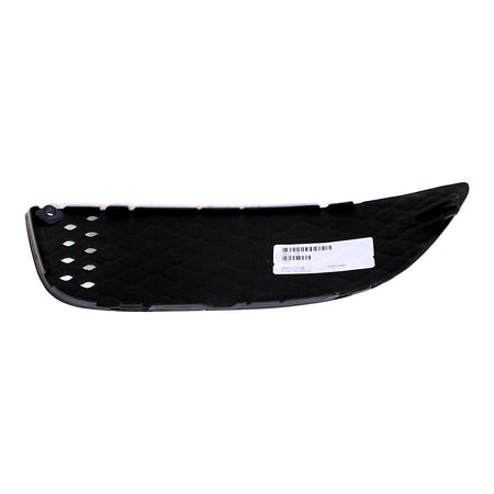 2008-2015 Mitsubishi Lancer Fog Light Cover Front Passenger Side Matte-Black Without Fog Light Hole – Back View (MI1039108)