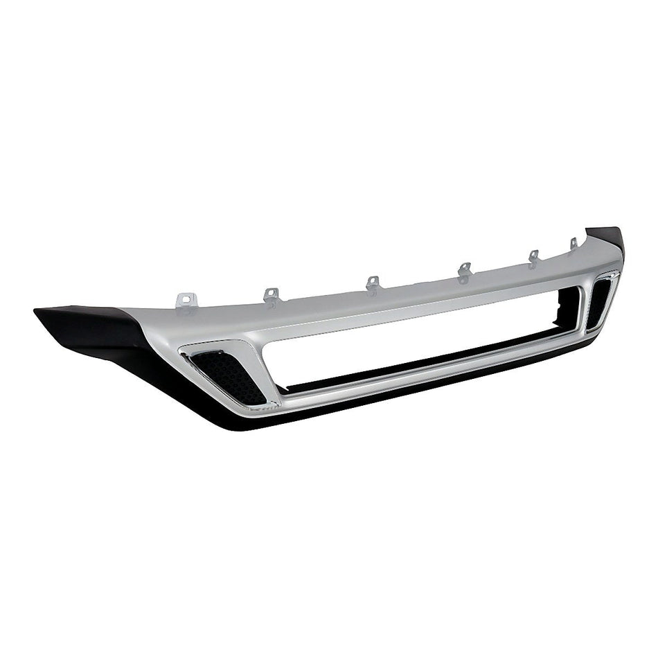 2019-2020 Mitsubishi Outlander Bumper Trim Front Lower Partially Ptd With Chrome Molding_MI1095140-2