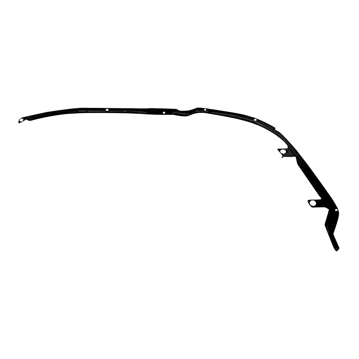 2004-2007 Mitsubishi Lancer Bumper Support Rear Passenger Side Upper Steel – MI1143100