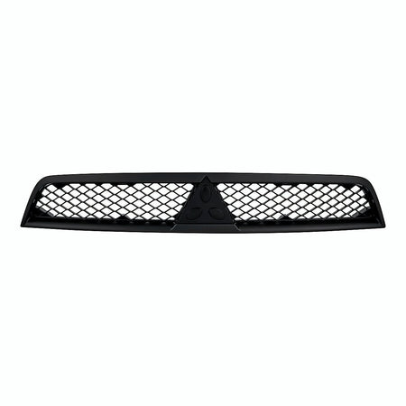 2008-2015 Mitsubishi Lancer Grille Black Exclude Evolution Models – Front View (MI1200254)