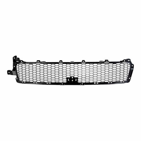 2010-2013 Mitsubishi Outlander Grille Lower (Matte-Black) – Front View (MI1200258)