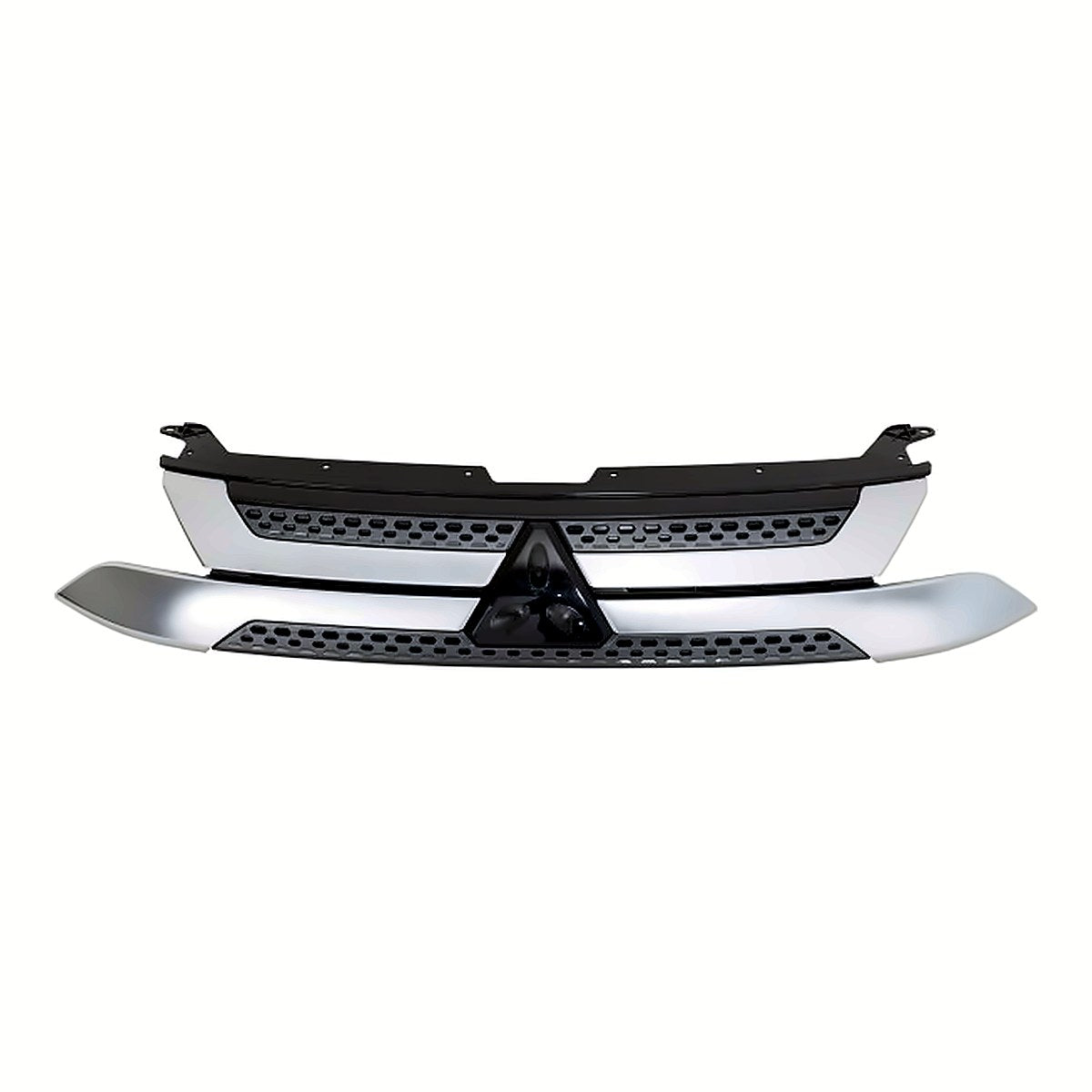 2019-2020 Mitsubishi Outlander Grille Front Chrome/Argent Without Emblem – Front View (MI1200276)