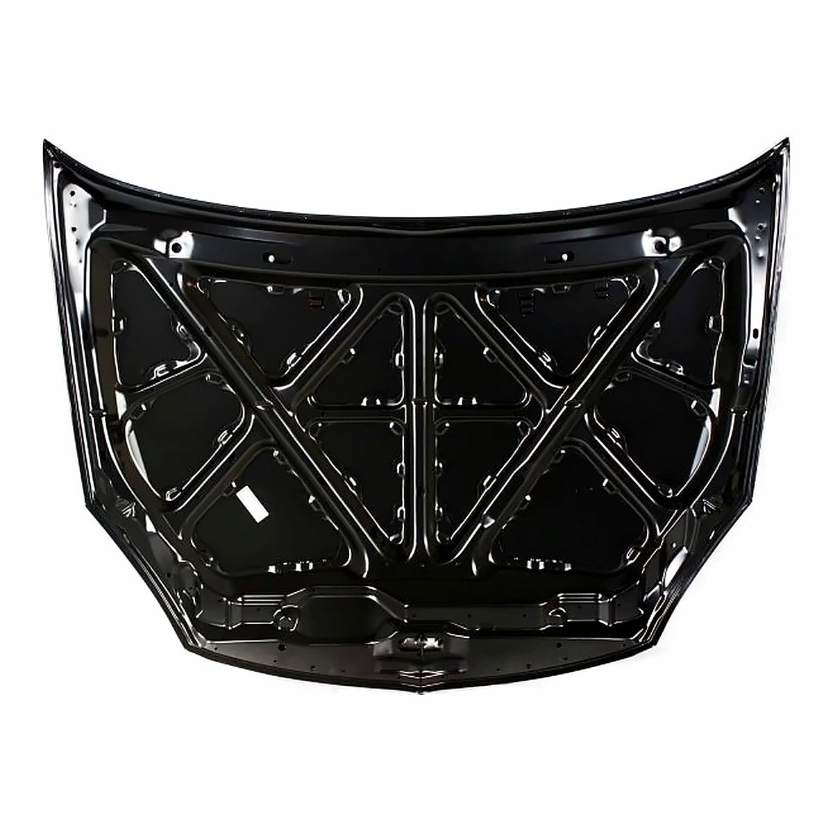 2004-2005 Mitsubishi Lancer Hood Exclude Evolution Steel – Back View (MI1230210)