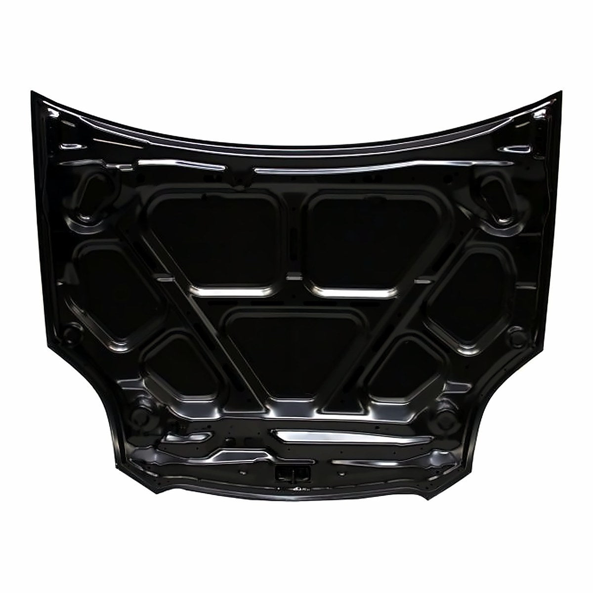 2006-2012 Mitsubishi Eclipse Hood Steel – Back View (MI1230211)
