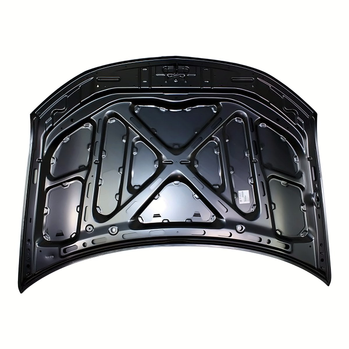 2007-2009 Mitsubishi Outlander Hood Steel – Back View (MI1230214)