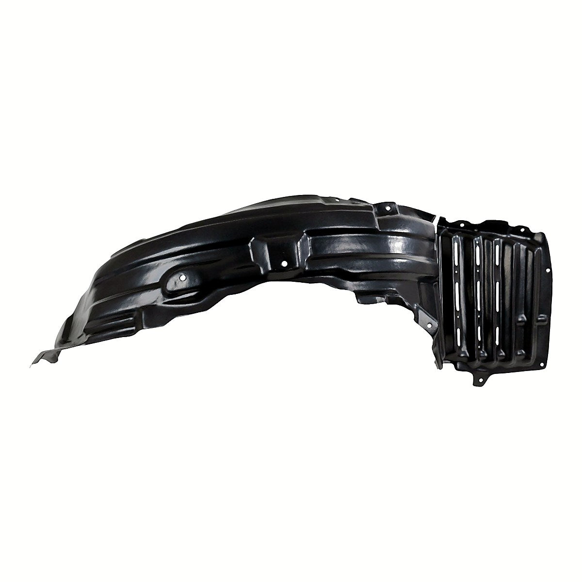 2008-2009 Mitsubishi Lancer Fender Liner Front Driver Side Exclude Evolution Models – Back View (MI1248121)