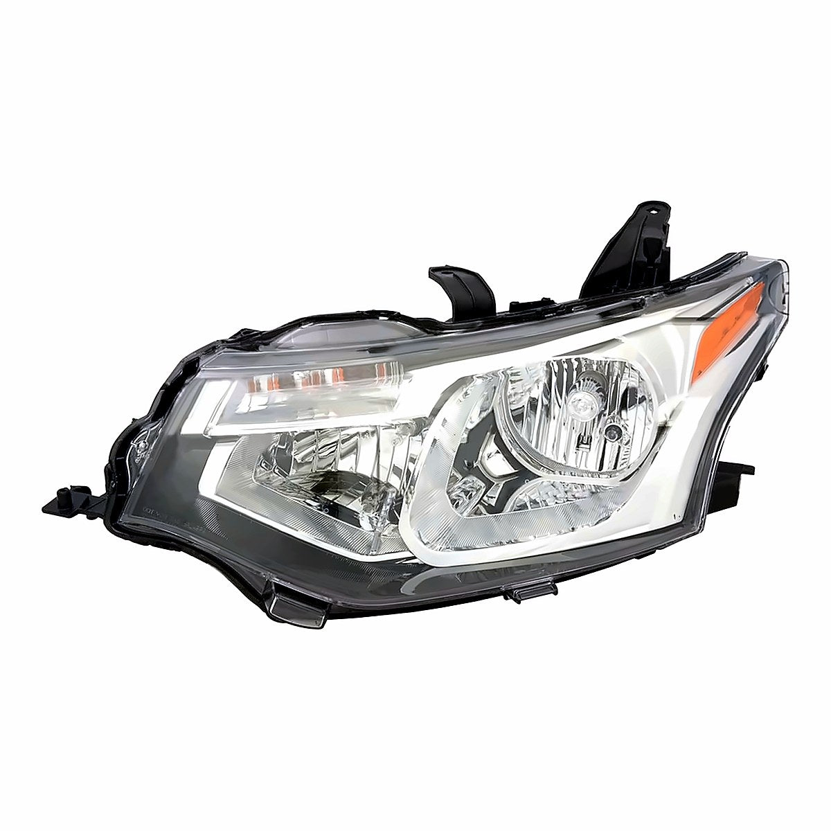 2014-2015 Mitsubishi Outlander Headlight Driver Side Halogen Exclude Sport Models – Front View (MI2502163)