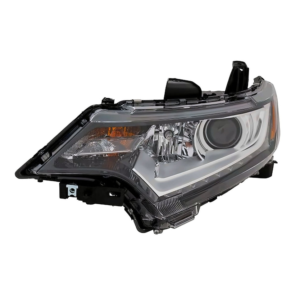2016-2020 Mitsubishi Outlander Headlight Driver Side Without Led – Side View (MI2502167)