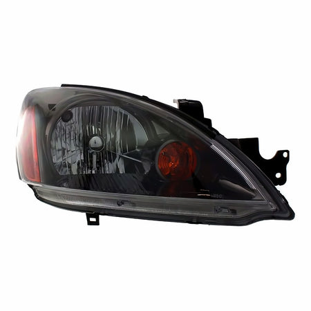 2004-2006 Mitsubishi Lancer Headlight Passenger Side Black Bezel For Ralliart Model – Front View (MI2503135)