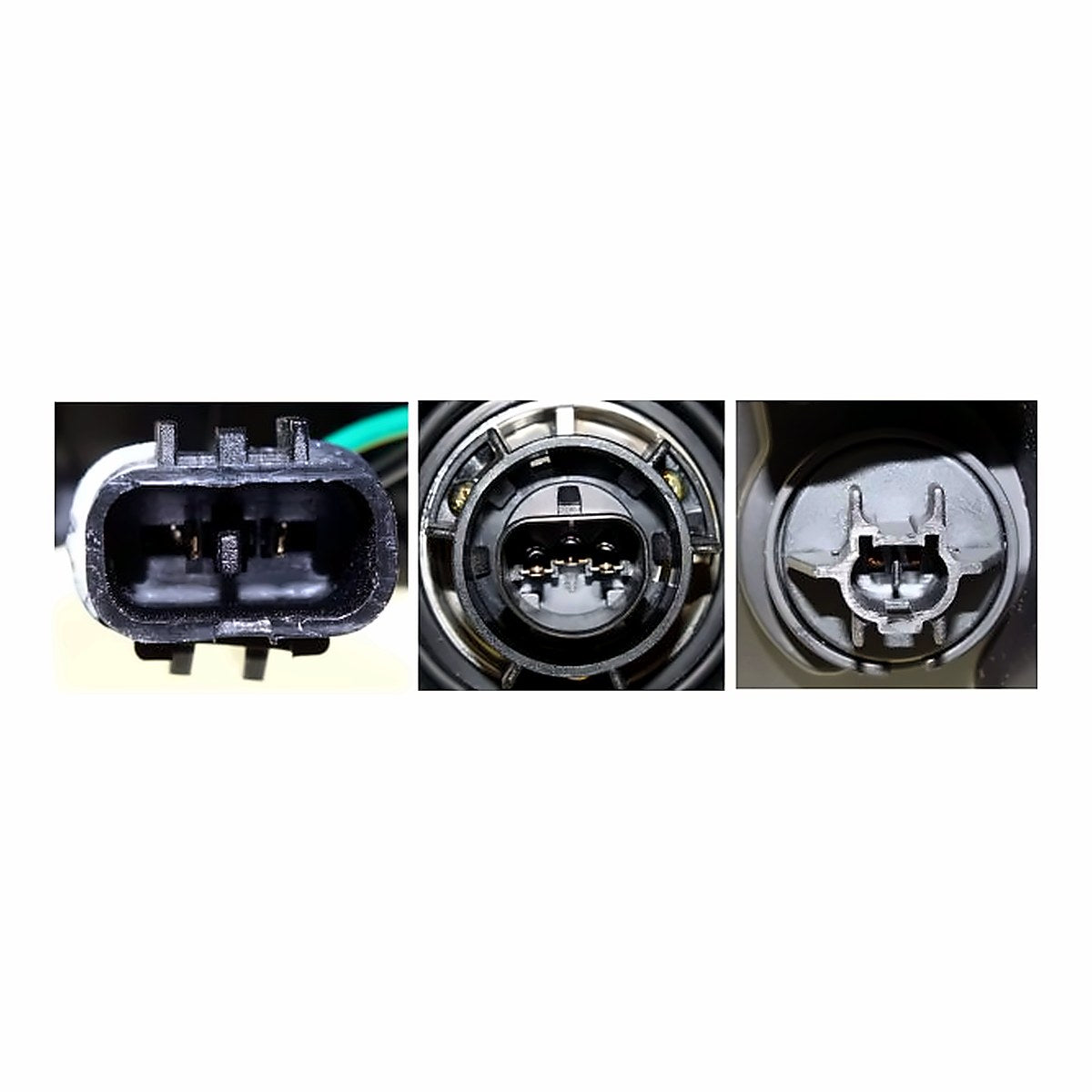 2004-2006 Mitsubishi Lancer Headlight Passenger Side Black Bezel For Ralliart Model – Back View (MI2503135)