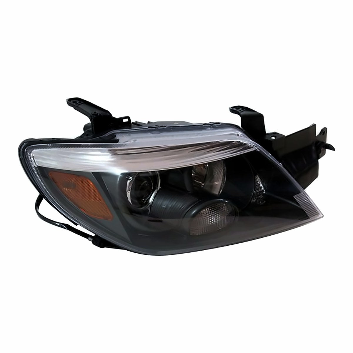 2005-2006 Mitsubishi Outlander Headlight Passenger Side Ltd – Angle View (MI2503146)