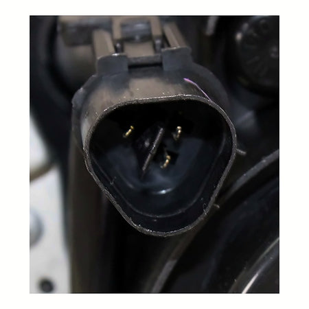 2005-2006 Mitsubishi Outlander Headlight Passenger Side Ltd – Installed View (MI2503146)