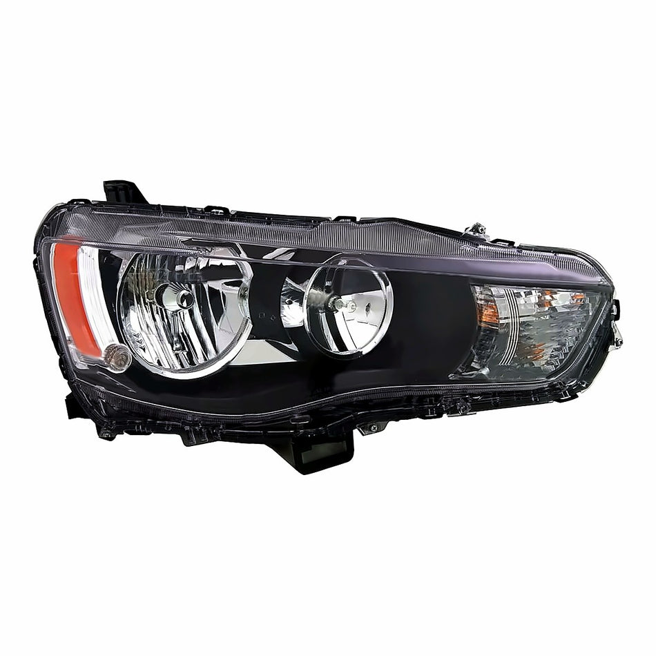 2010-2013 Mitsubishi Outlander Headlight Passenger Side Halogen Exclude Sports – Front View (MI2503157)