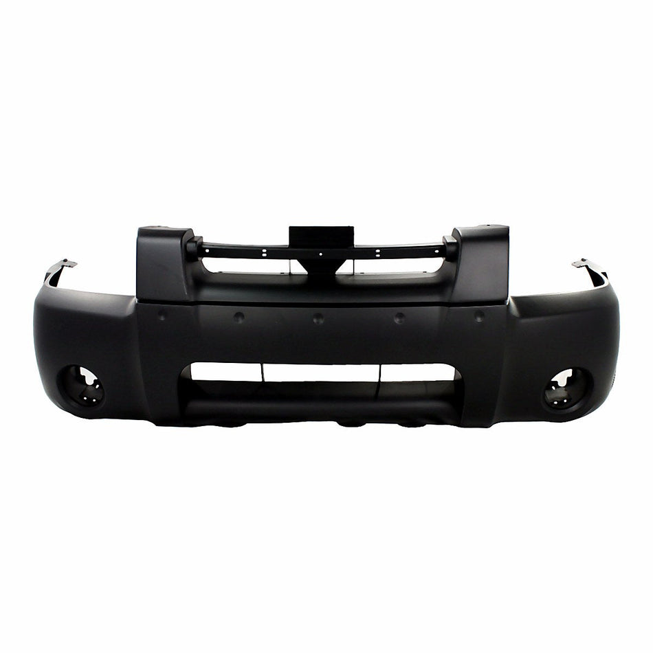2001-2004 Nissan Frontier Bumper Front Primed Xe/Se/Sc Without Flare Hole_NI1000185
