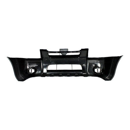 2001-2004 Nissan Frontier Bumper Front Primed Xe/Se/Sc Without Flare Hole_NI1000185-3