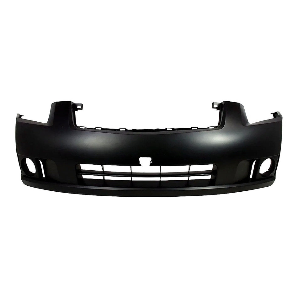 2007-2009 Nissan Sentra Bumper Front Primed 2.0L With Fog Light Hole Exclude Sr Model_NI1000241