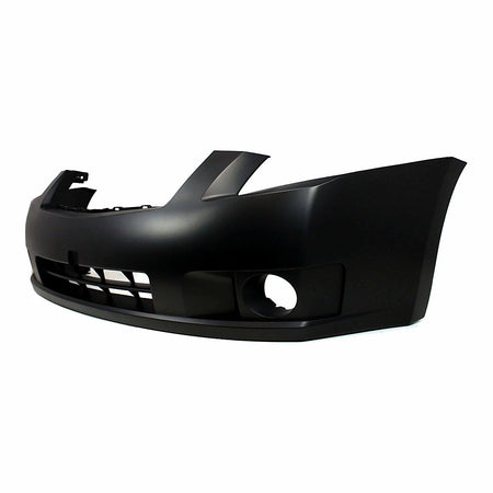 2007-2009 Nissan Sentra Bumper Front Primed 2.0L With Fog Light Hole Exclude Sr Model_NI1000241-3