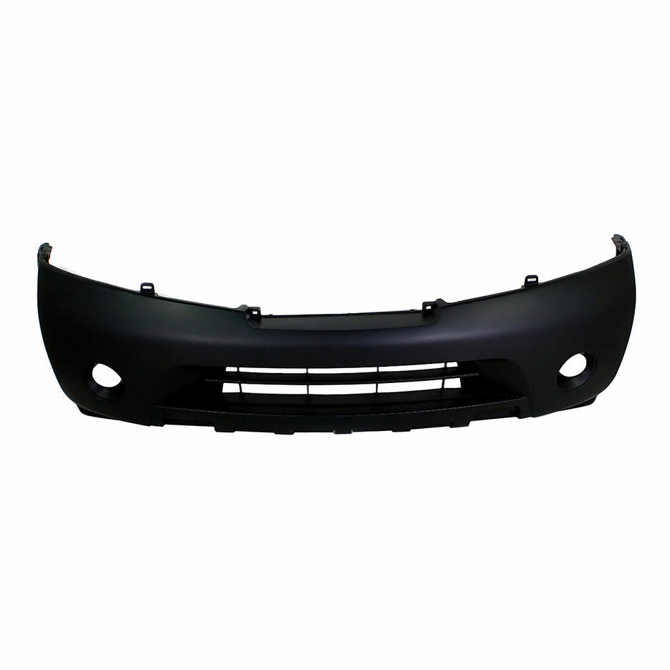 2008-2015 Nissan Armada Bumper Front Without Sensor Hole Primed_NI1000252