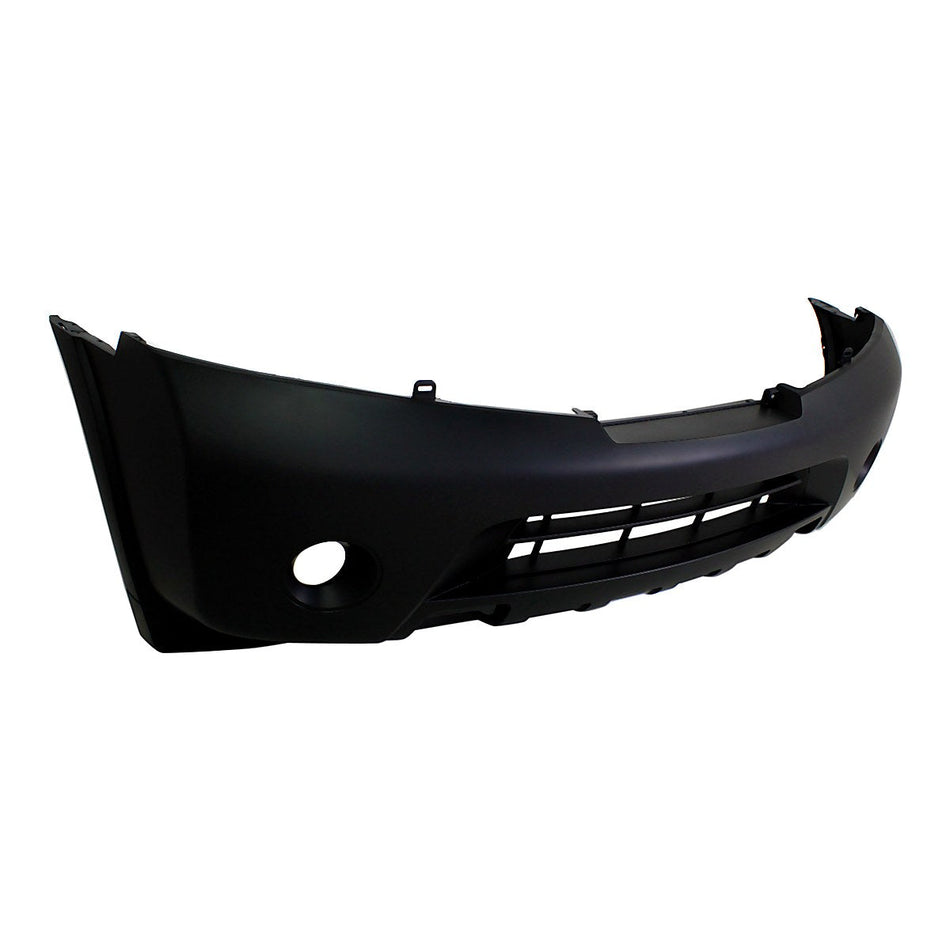 2008-2015 Nissan Armada Bumper Front Without Sensor Hole Primed_NI1000252-2