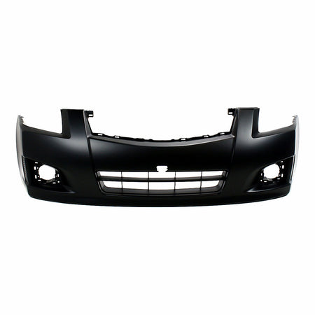 2009-2012 Nissan Sentra Bumper Front Primed Fits 2.5L All/2.0L Sr With Fog Light Hole_NI1000262