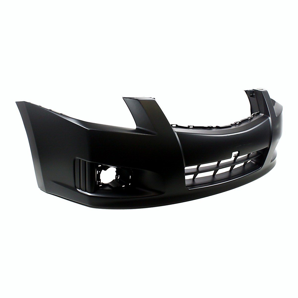 2009-2012 Nissan Sentra Bumper Front Primed Fits 2.5L All/2.0L Sr With Fog Light Hole_NI1000262-2