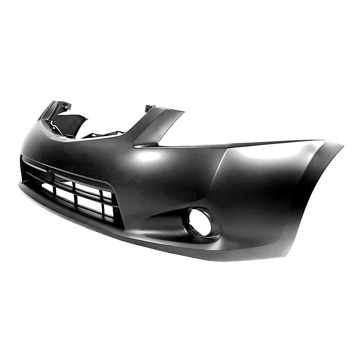 2010-2012 Nissan Sentra Bumper Front Sl Model Primed With Fog Light Hole_NI1000278-2