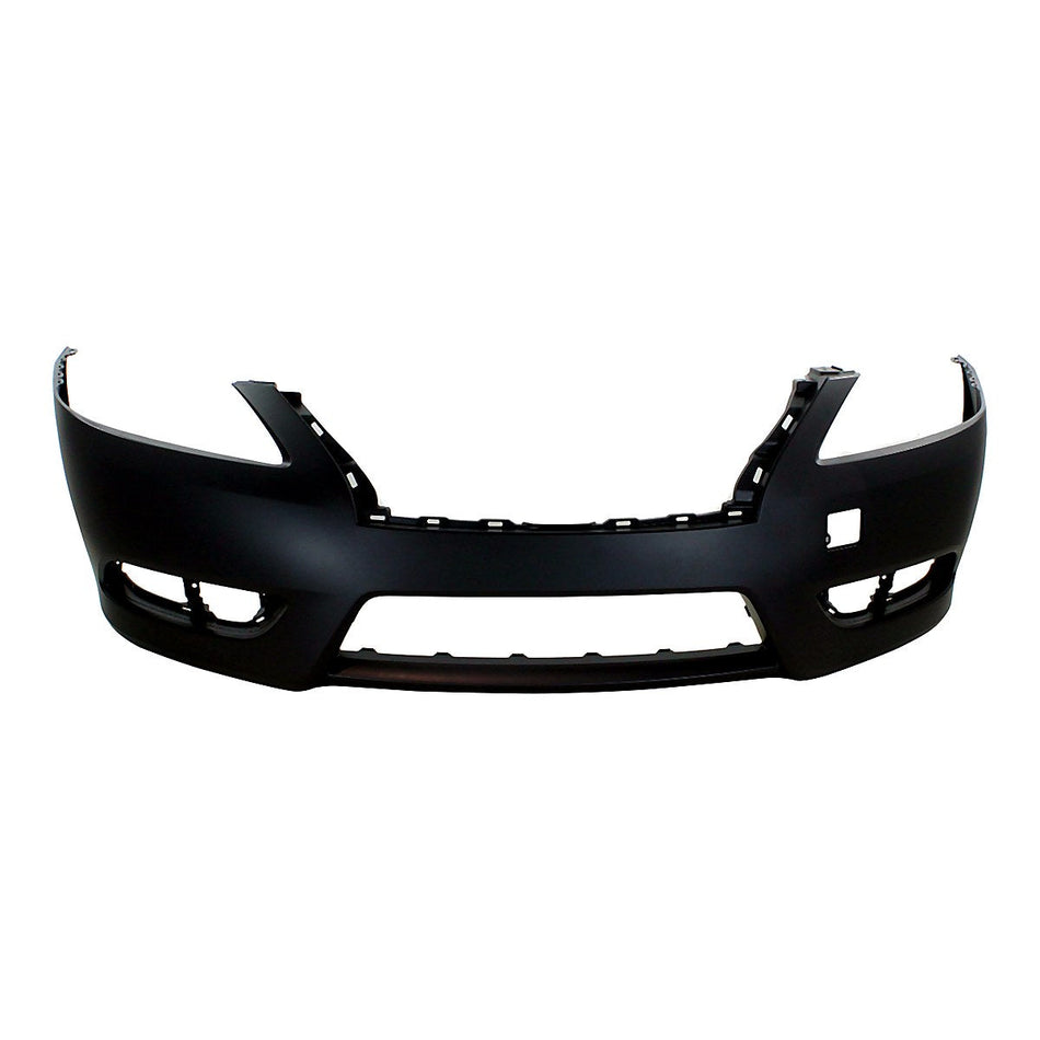 2013-2015 Nissan Sentra Bumper Front S/Sv/Sl Model Primed_NI1000289