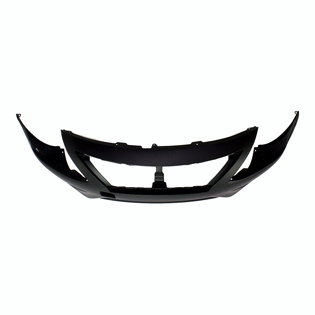 2015-2019 Nissan Versa_Sedan Bumper Front Primed Without Chrome Moulding Ptm_NI1000299-3