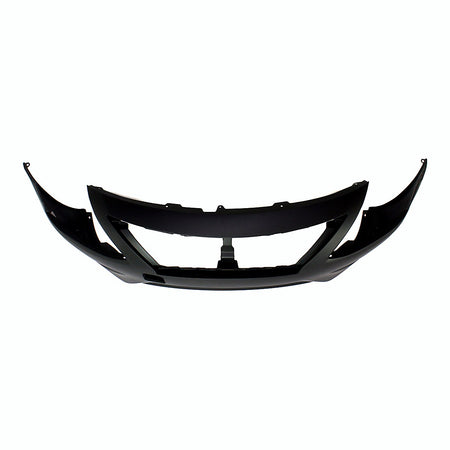 2015-2019 Nissan Versa_Sedan Bumper Front Primed Without Chrome Moulding Ptm_NI1000299-3