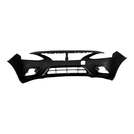 2015-2019 Nissan Versa_Sedan Bumper Front Primed With Chrome Moulding Ptm_NI1000300-4