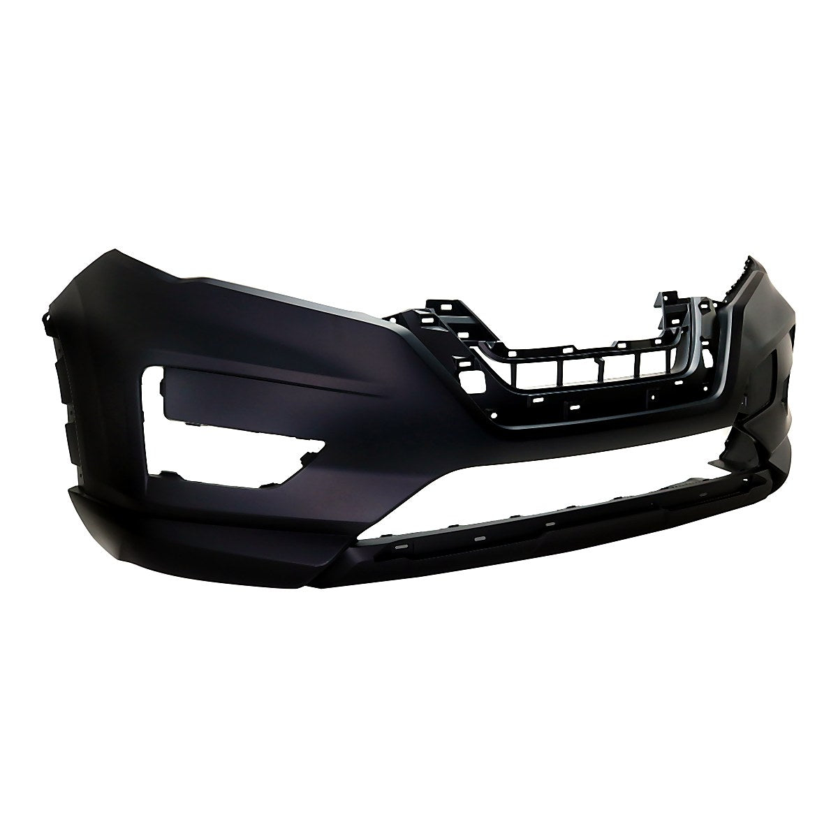 2017-2020 Nissan Rogue Bumper Front Primed With Textured Lower/Tow Hook Hole_NI1000316-2