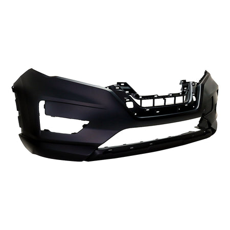 2017-2020 Nissan Rogue Bumper Front Primed With Textured Lower/Tow Hook Hole_NI1000316-2
