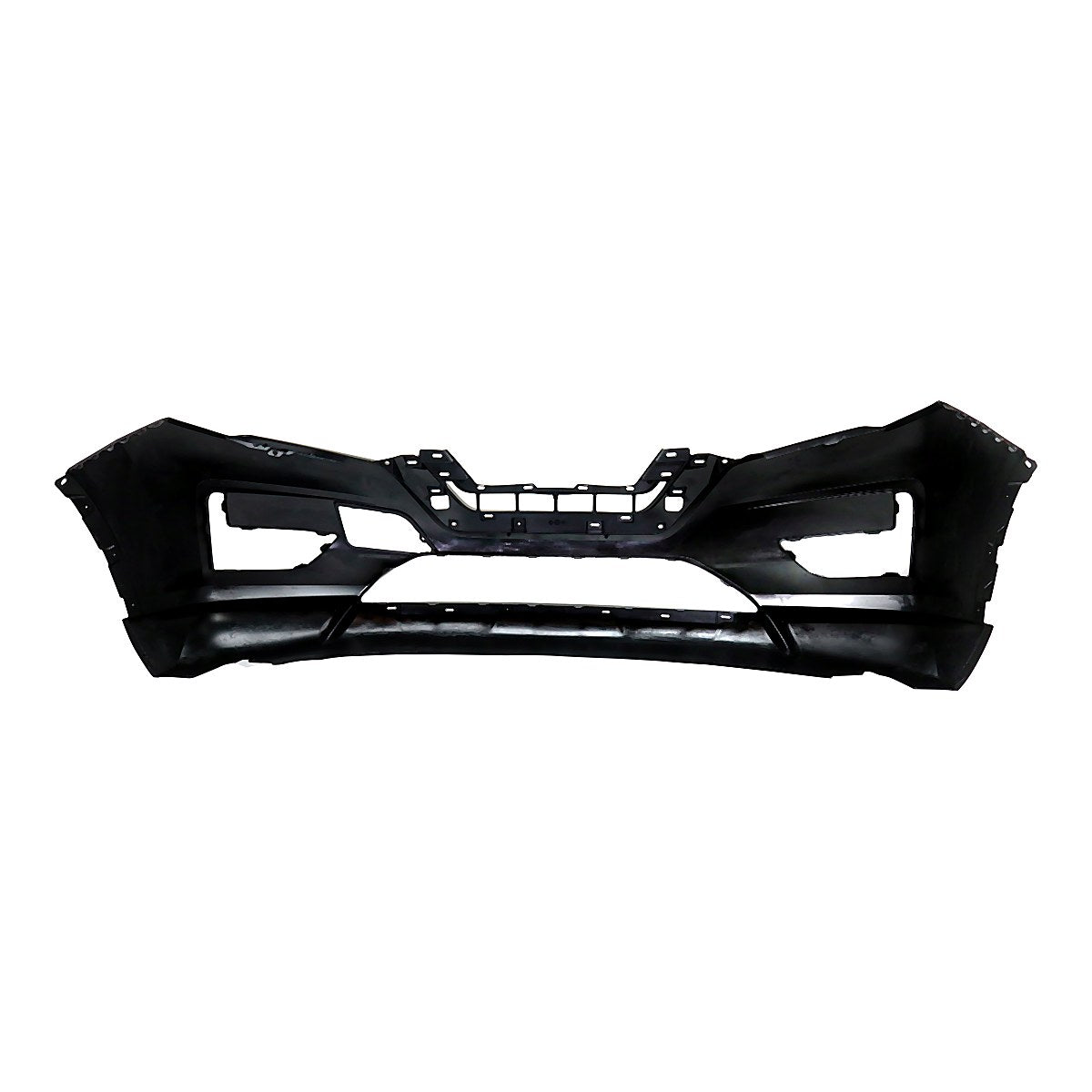 2017-2020 Nissan Rogue Bumper Front Primed With Textured Lower/Tow Hook Hole_NI1000316-5
