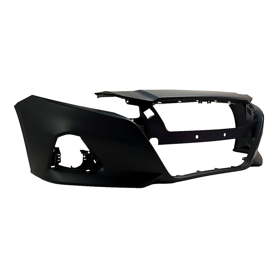 2019-2022 Nissan Altima Bumper Front Primed Without Camera S/Sl/Sv/Sr Model_NI1000324-2