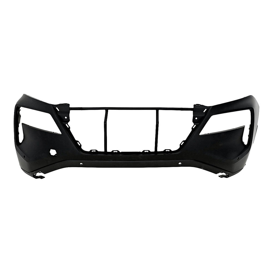 2021 Nissan Rogue Bumper Front Primed With 4 Park Assist Sensor Holes Us Built_NI1000336