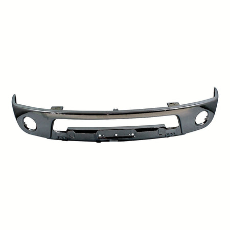 2005-2021 Nissan Frontier Bumper Face Bar Front Chrome With Fog Light Hole Steel_NI1002143