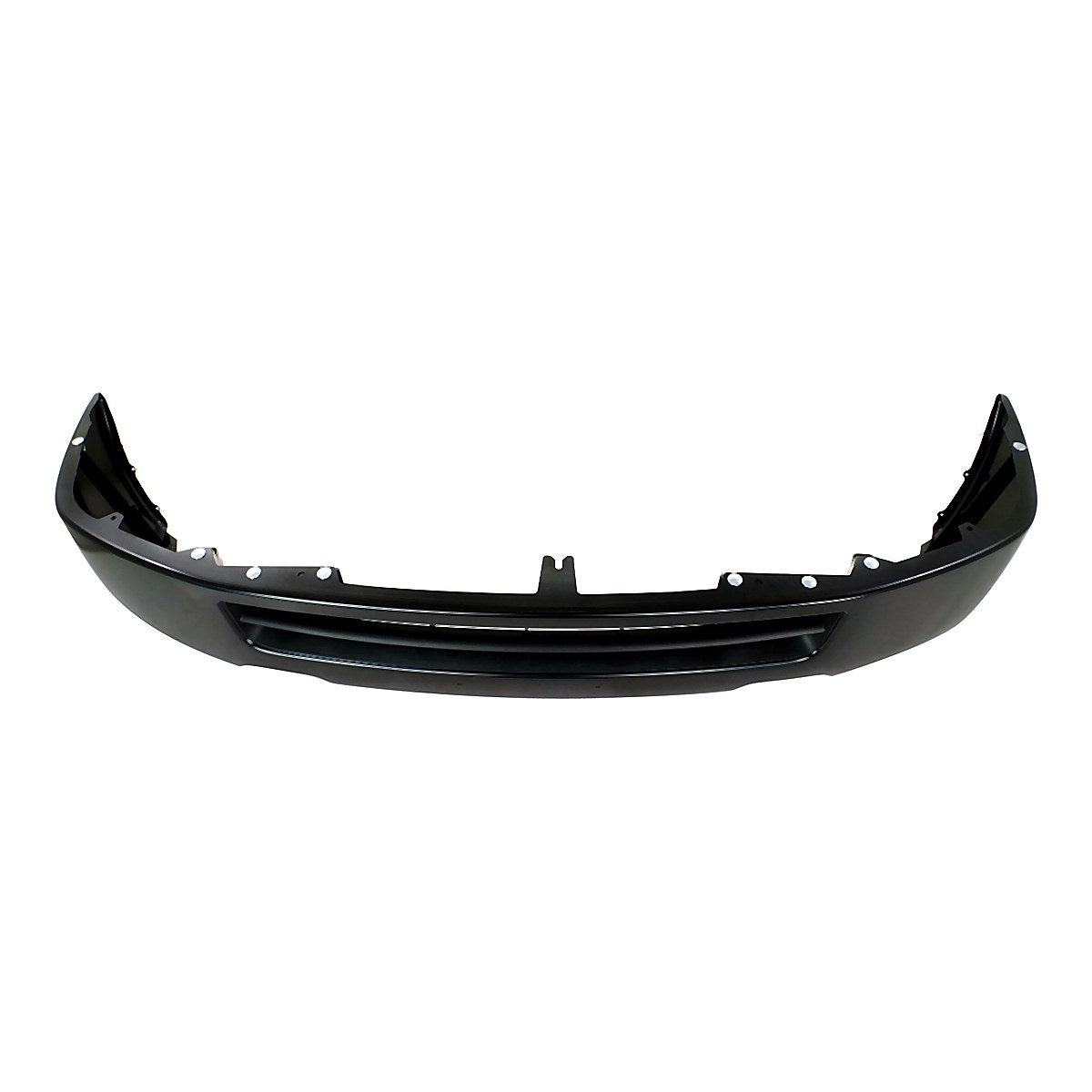 2012-2021 Nissan Nv1500 Bumper Face Bar Front Black Without Fog Lights Steel_NI1002144-3