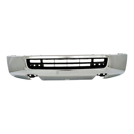 2012-2021 Nissan Nv1500 Bumper Face Bar Front Chrome Without Fog Lights Steel_NI1002145