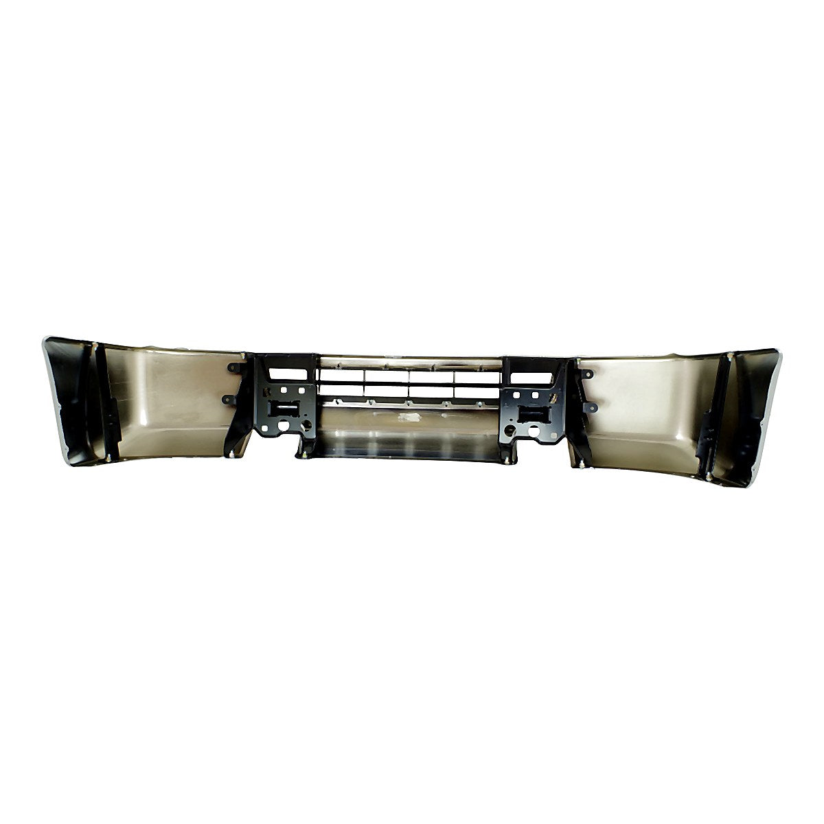2012-2021 Nissan Nv1500 Bumper Face Bar Front Chrome Without Fog Lights Steel_NI1002145-4
