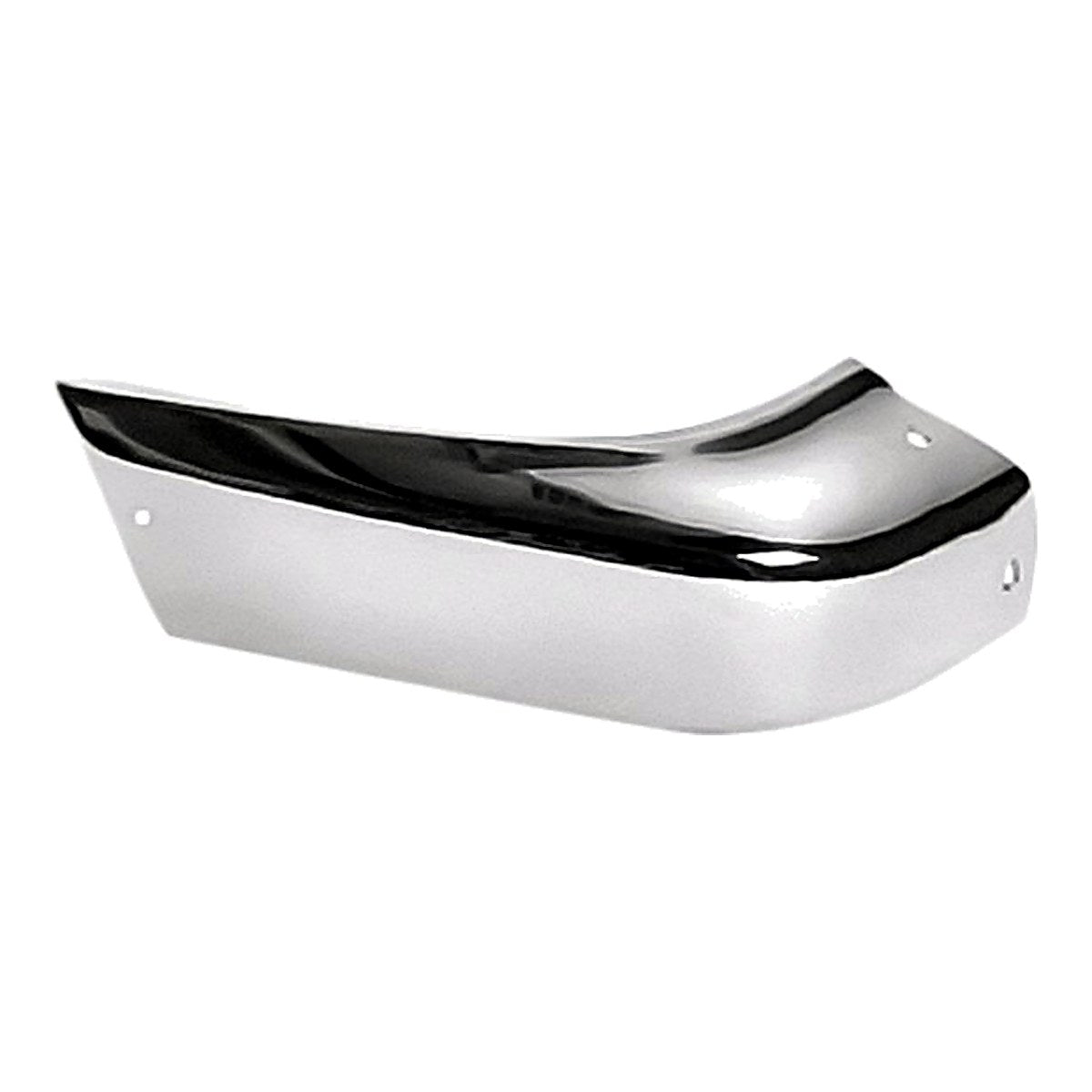 1996-1999 Nissan Pathfinder Bumper End Front Passenger Side With Flare Hole Chrome To 12/1988_NI1005140