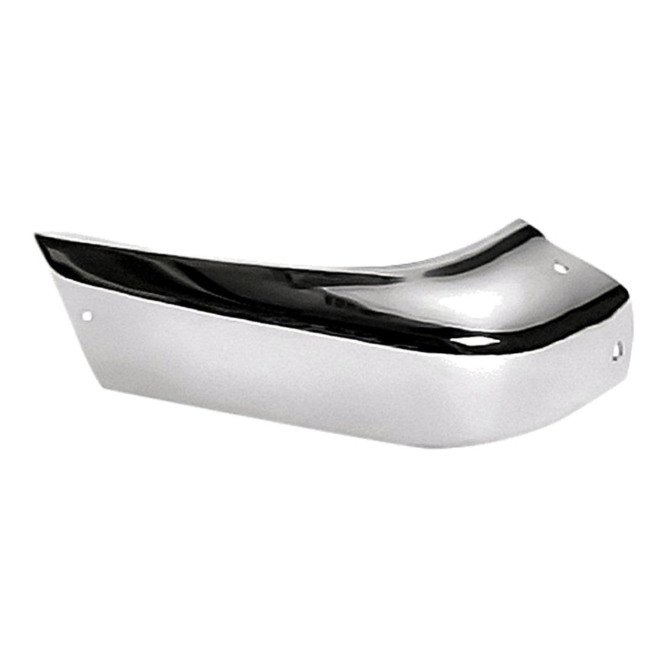 1996-1999 Nissan Pathfinder Bumper End Front Passenger Side With Flare Hole Chrome To 12/1988_NI1005140