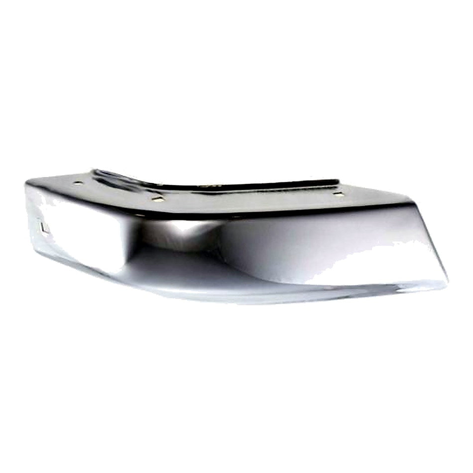 1996-1999 Nissan Pathfinder Bumper End Front Passenger Side Chrome Without Flares To 12/1998_NI1005142