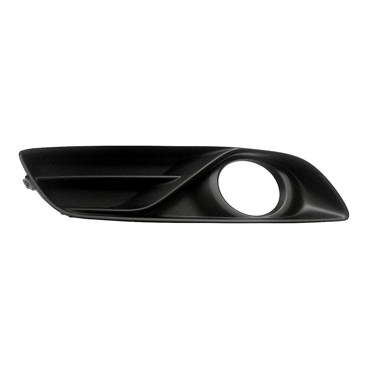 2013-2015 Nissan Sentra Fog Light Bezel Front Driver Side Sl Textured – Front View (NI1038123)