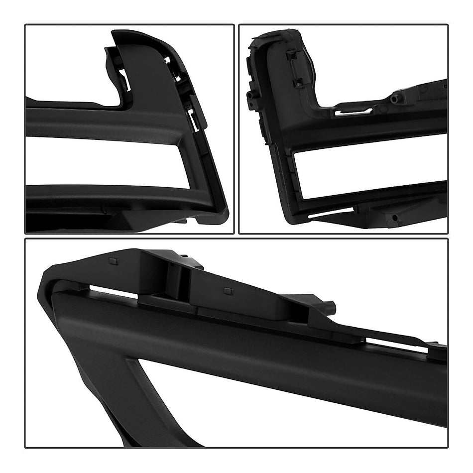 2017-2019 Nissan Rogue Hybrid Fog Light Bezel Front Driver Side - side angle, Part NI1038149