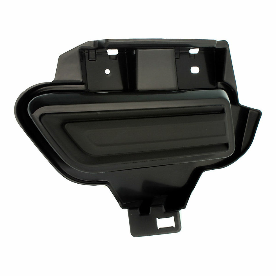 2017-2019 Nissan Versa_Hatchback Fog Light Cover Front Driver Side Textured – Front View (NI1038150)
