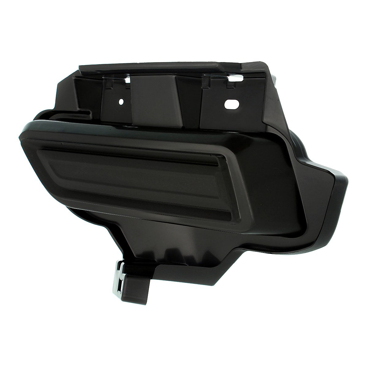 2017-2019 Nissan Versa_Hatchback Fog Light Cover Front Driver Side Textured – Side View (NI1038150)