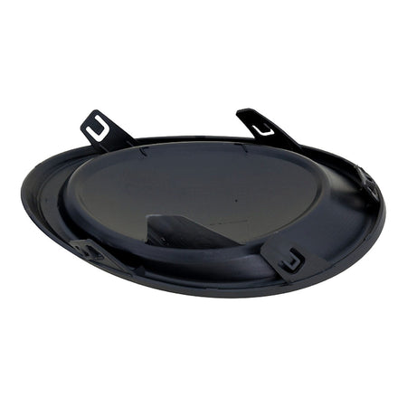 2017-2019 Nissan Qashqai Fog Light Cover Front Driver Side Black Textured – Back View (NI1038155)