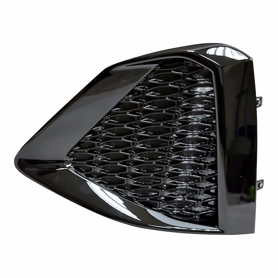2019-2023 Nissan Maxima Fog Light Cover Front Driver Side Ptd Black – Front View (NI1038161)