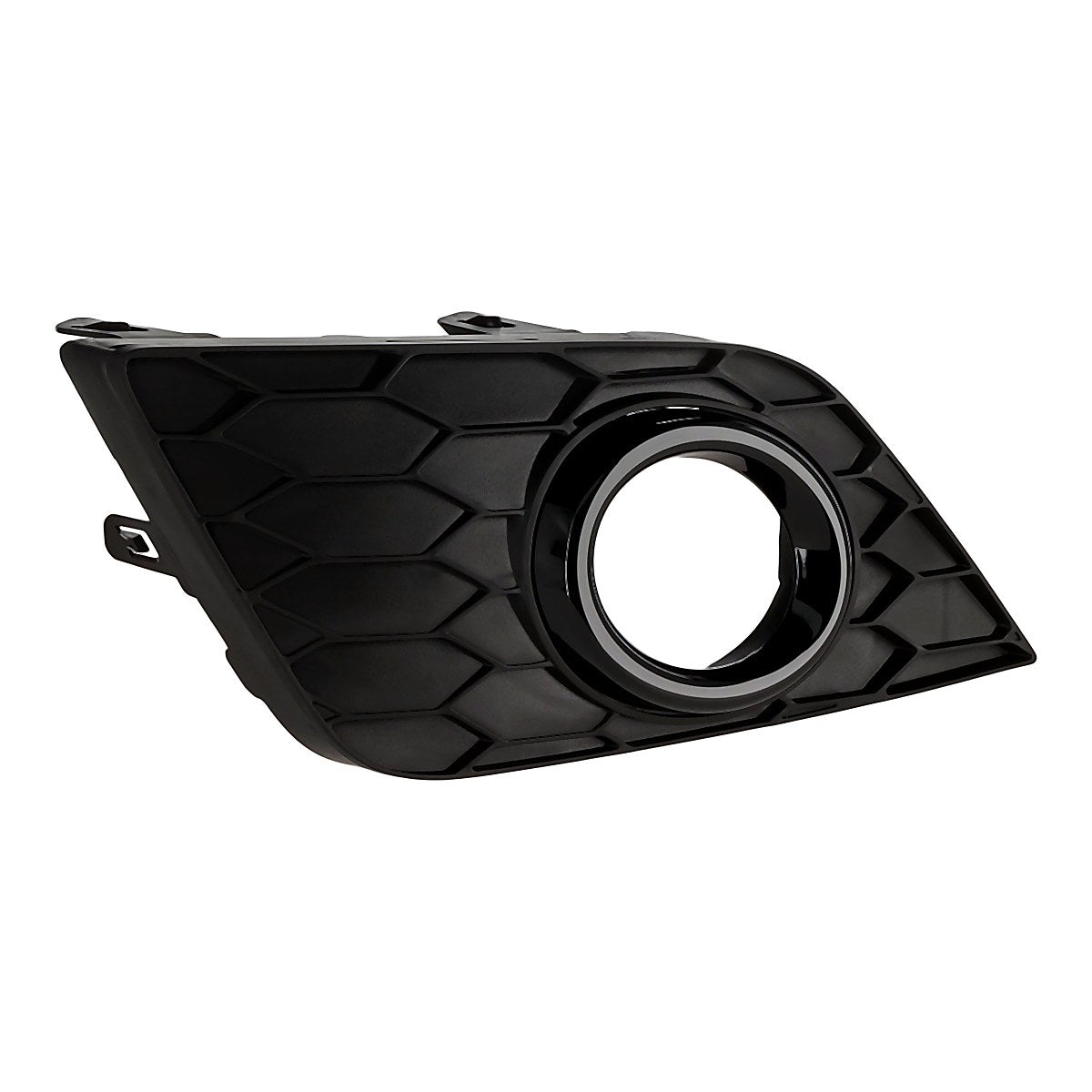 2018-2019 Nissan Sentra Fog Light Bezel Front Driver Side Ptd Gloss Black – Side View (NI1038188)